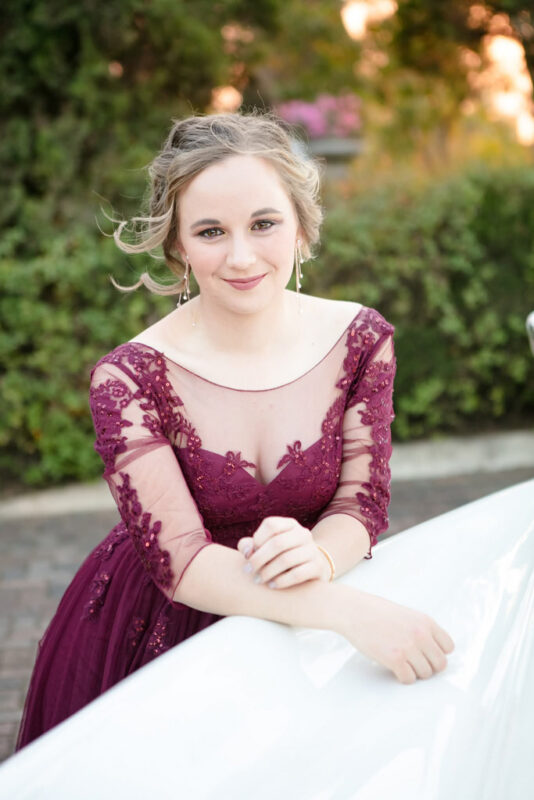Golden hour matric farewell photoshoot in Nelspruit