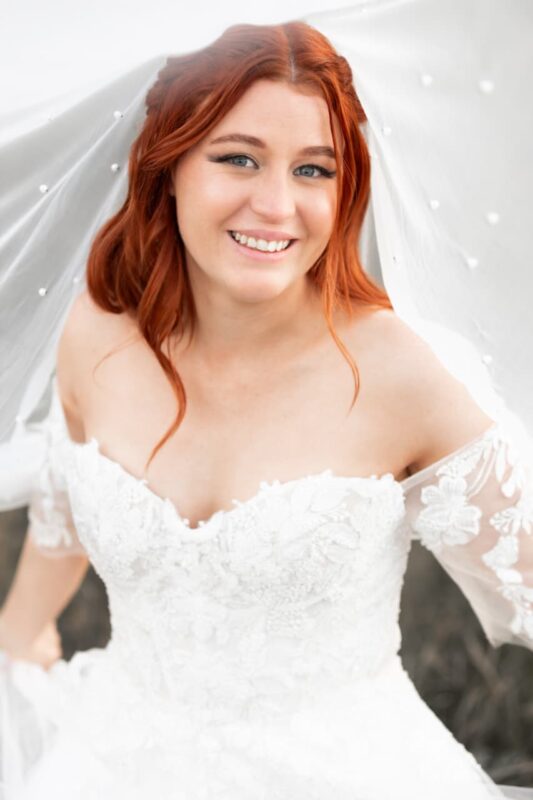 Wedding Make Up Nelspruit on beautiful bride